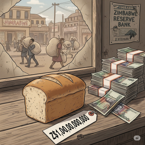 Zimbabwe And The Loaf of Bread That Cost a Trillion