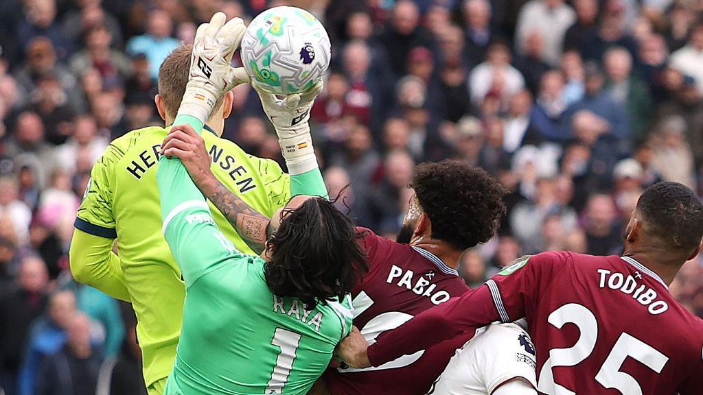 VAR Drama Explodes as Howard Webb Confirms Foul on David Raya