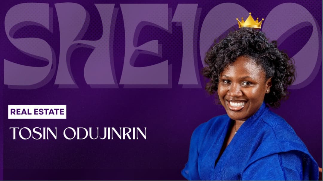 SHE100: Women in Real Estate — Tosin Odujinrin’s Story