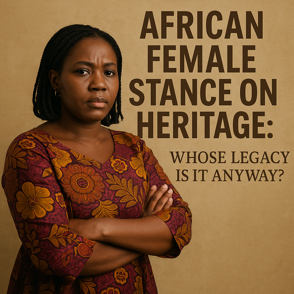 African Female Stance on Heritage: Whose Legacy Is It Anyway?