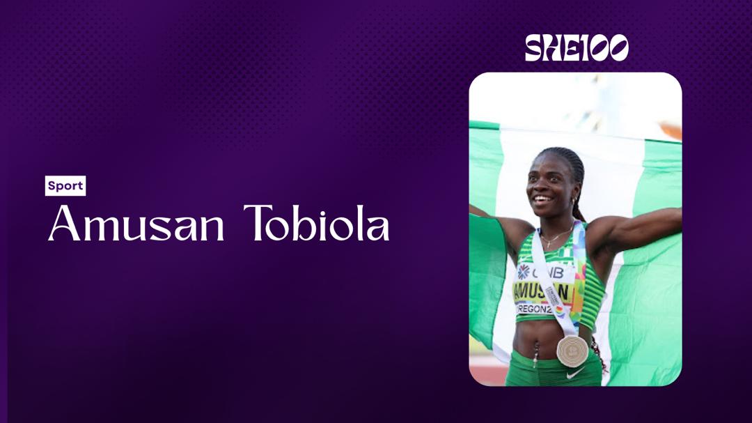 SHE100: Nigeria’s Golden Star, The Rise of Tobi Amusan  