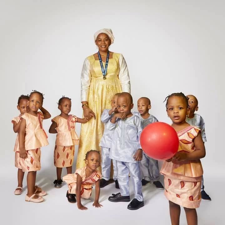 Meet the Malian Woman Who had 9 babies at once