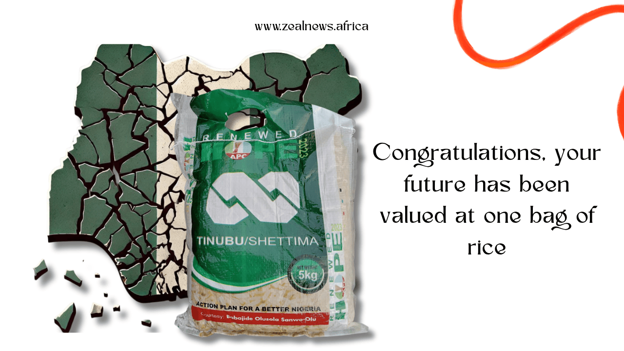 DON'T COLLECT RICE FROM ANY POLITICAL PARTY, THEY DON'T CARE ABOUT YOU