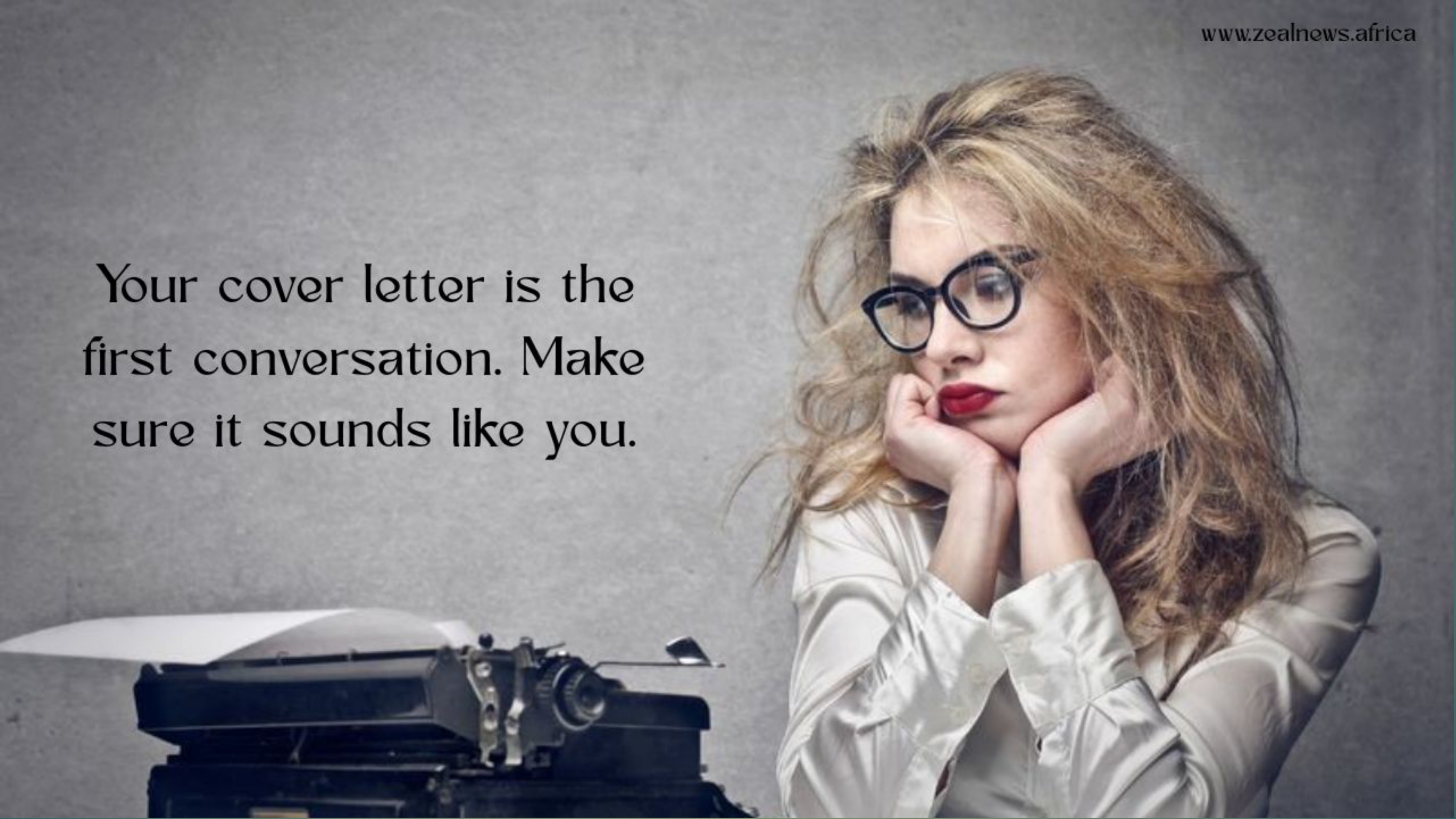 Your Cover Letter Might Be The One Costing You the Job