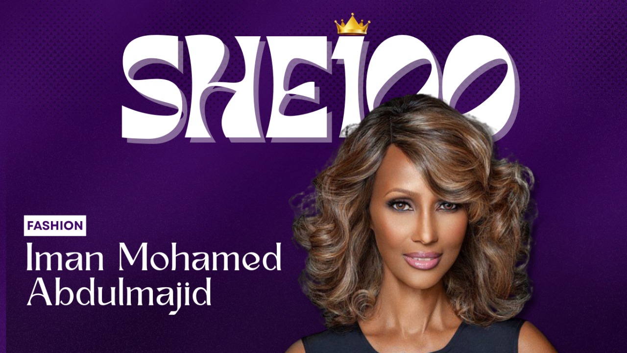 SHE100: How Iman Turned a Modeling Career Into a Game-Changing Beauty Brand