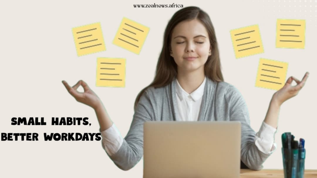  6 Small Habits That Can Help Reduce Stress at Work