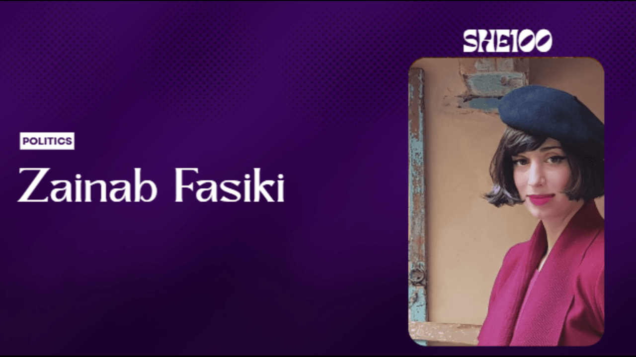 SHE100: The Story Of Zainab Fasiki, the Moroccan artivist