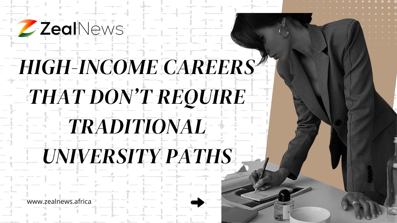 High-Income Careers That Don’t Require Traditional University Paths