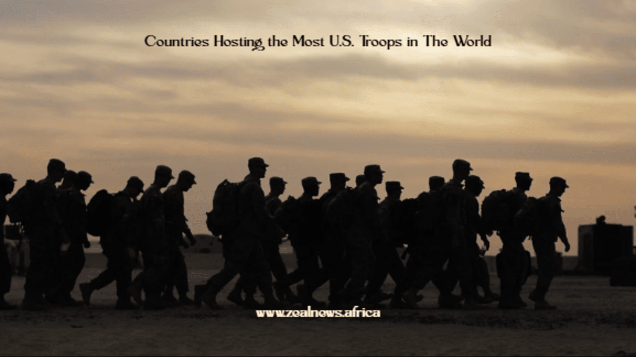 Top 10 Countries Hosting the Most U.S. Troops in The World