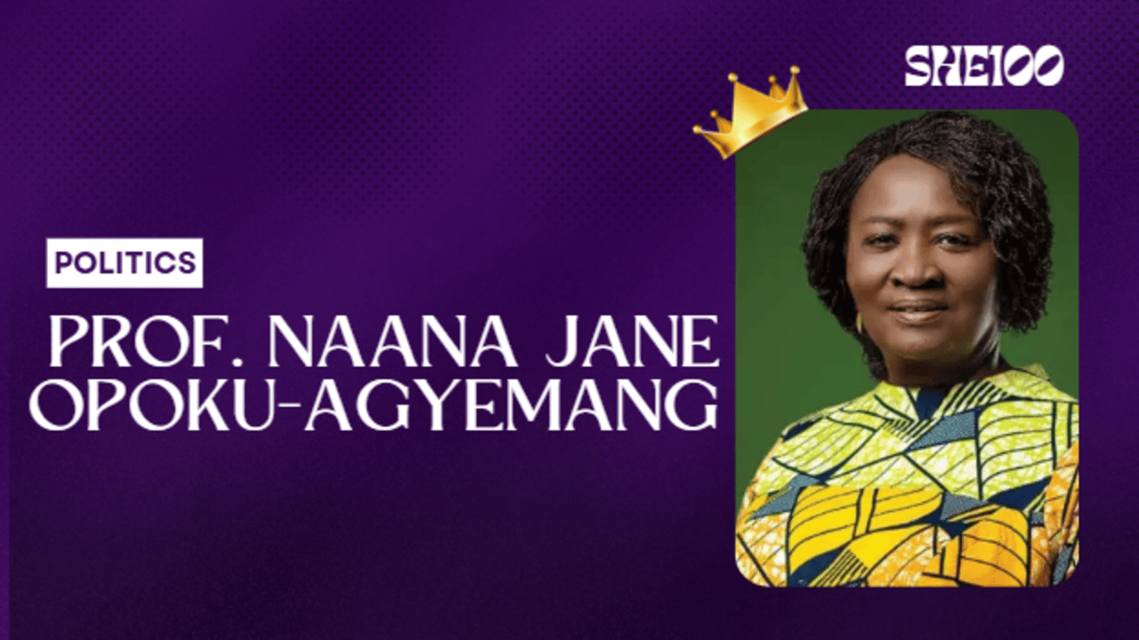 One Of Ghana's Historic Woman, Prof. Naana Jane Opoku-Agyemang