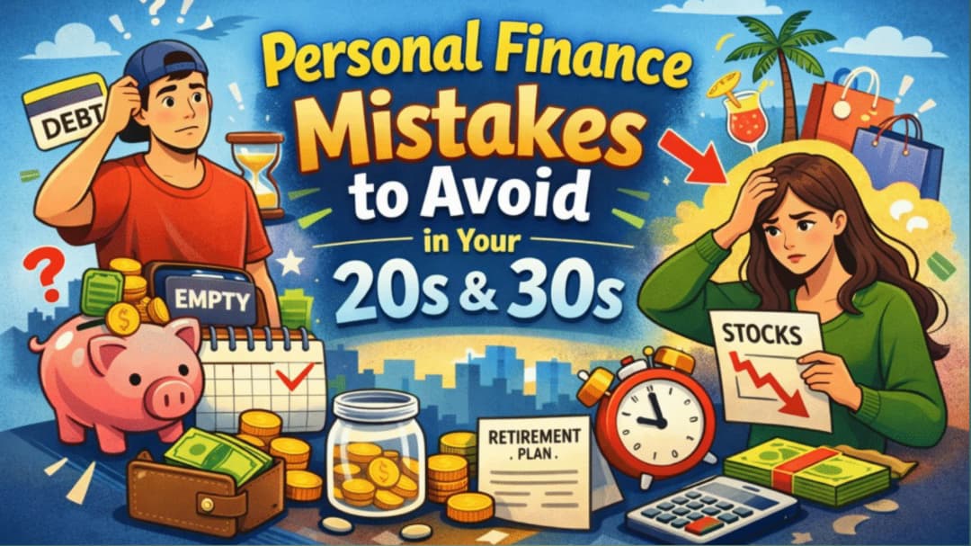 Common Financial Mistakes People Make in Their 20s and 30s