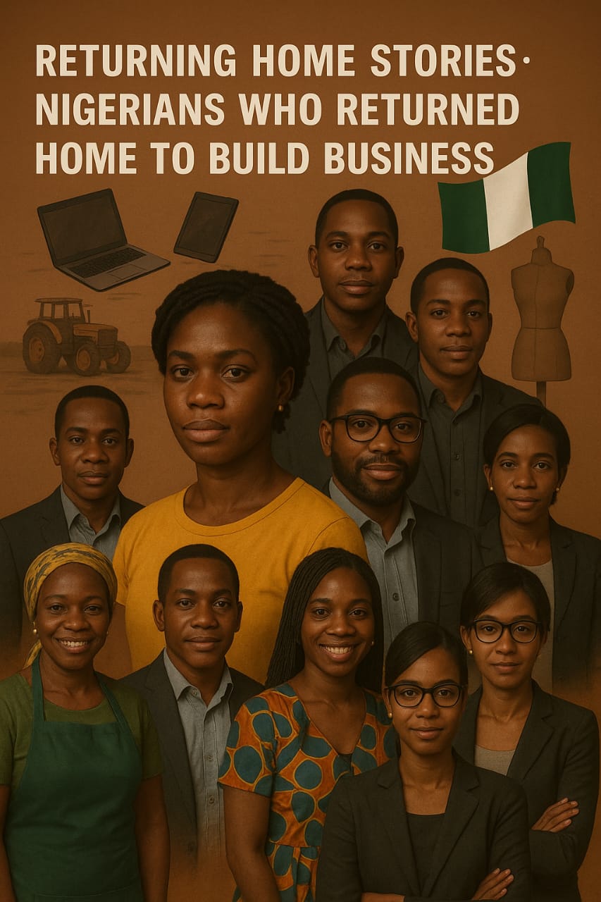 Returning Home Stories: Nigerians Who Returned Home to Build Business