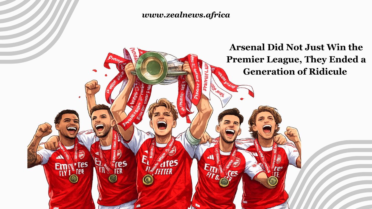 From Banter Era to Champions: How Africa Celebrated Arsenal's Historic Premier League Title 