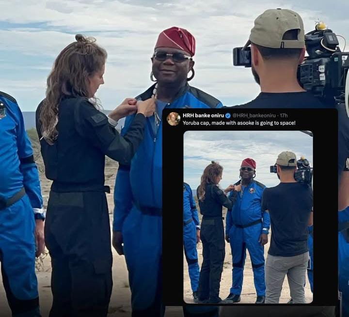 Chief Owolabi Salis Become the First Nigerian in Space